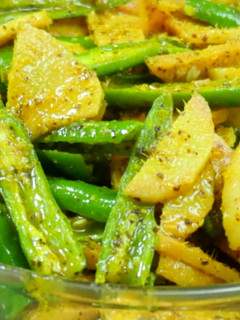 A picture of Ginger Green Chilli Achar.