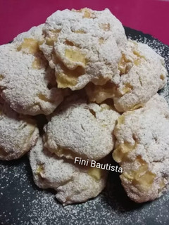 Una foto de Nubes de manzana (galletas)