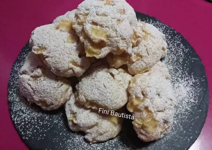 Nubes de manzana (galletas) Receta de Fini Bautista Angulo- Cookpad