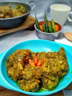 Foto resep Ayam lado mudo koto gadang (ayam cabai hijau)