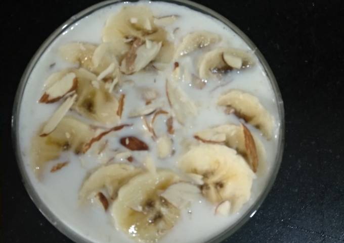 Banana Oats Healthy breakfast Bowl