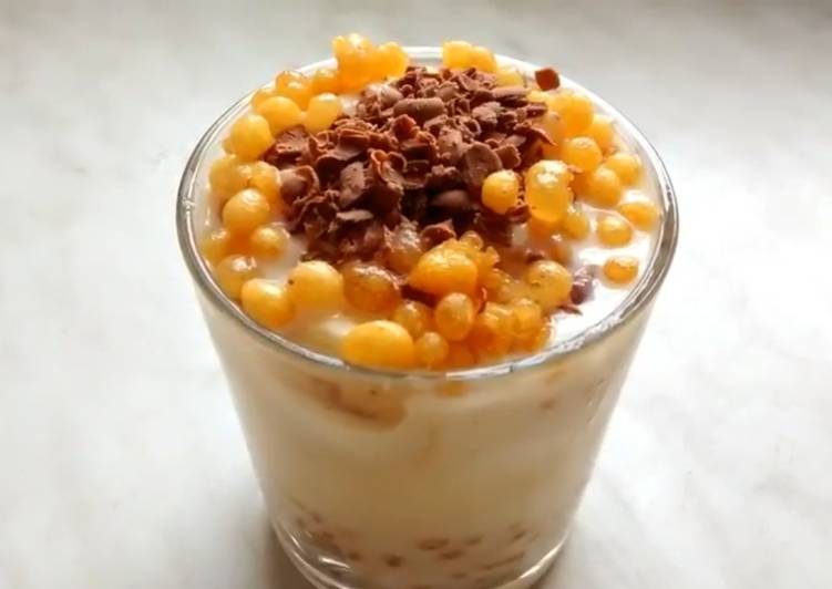 How to Make Homemade Sweet boondi custard