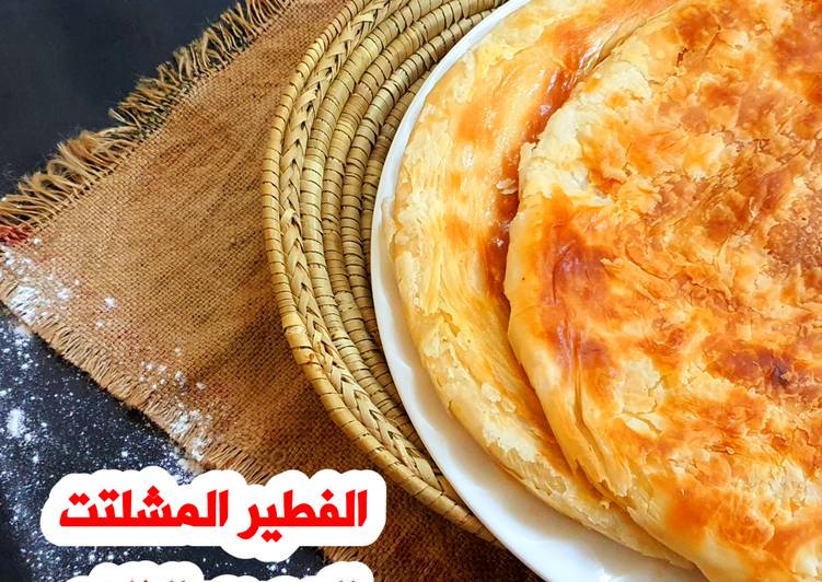 طريقة عمل الفطير المشلتت المصري الفلاحي