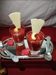 A picture of Tomato Halwa.