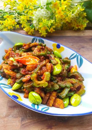 Foto resep Pare Oseng Tempe