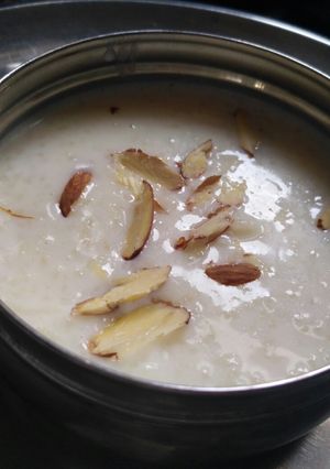 A picture of Rice Kheer.