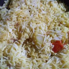Chicken pulao A picture of Chicken pulao.