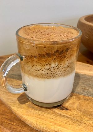 A picture of Jumping on the Bandwagon Dalgona Coffee.