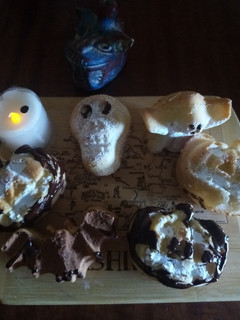 Una foto de Bizcochos terroríficos de Halloween