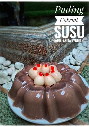 Foto resep Puding Cokelat Susu