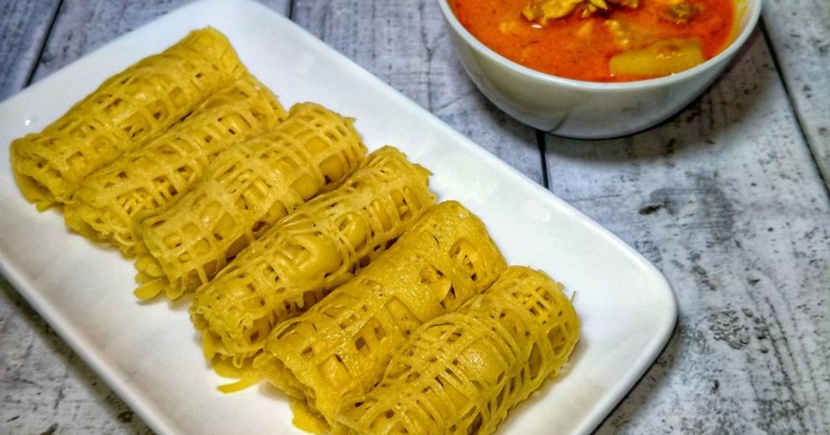 Resipi Roti Jala Tanpa Telur Oleh Shazrina Cookpad