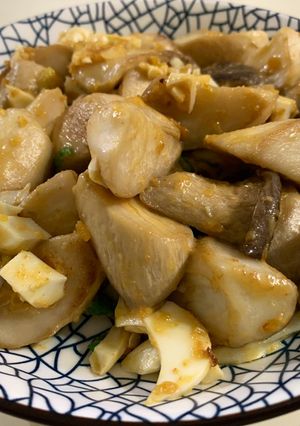 金沙杏鮑菇｜蛋素、五辛素 的食譜成品照片