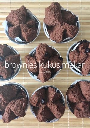 Foto resep Brownies Kukus Mekar Ny. Liem (anti gagal)