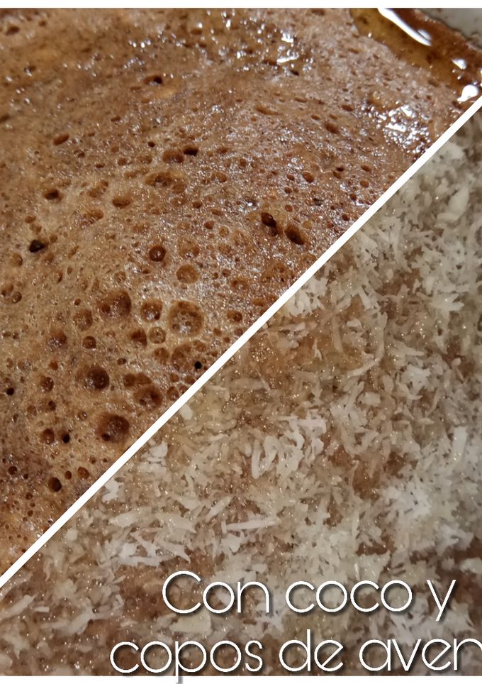 Una foto de Bizcocho de avena (microondas)