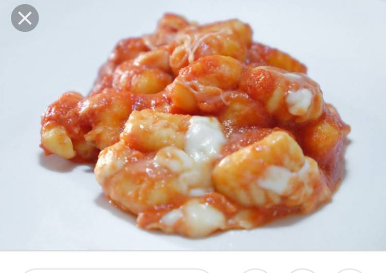 Simple Way to Prepare Speedy Gnocchi alla Sorrentina con il bimby