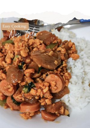 Foto resep Easy Cooking: Nasi Gila