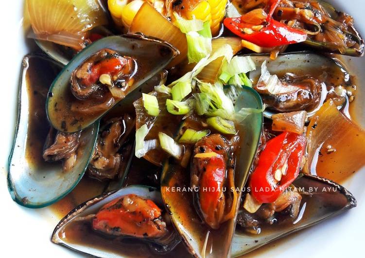 Resep Kerang Hijau Saus Lada Hitam oleh AyuAnita Petrisia - Cookpad