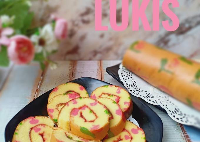 Recipe: Yummy 71* Bolu Gulung Lukis