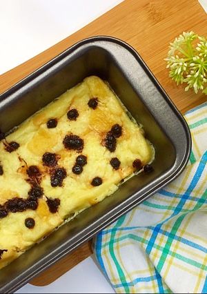 Foto resep Bread pudding/puding roti