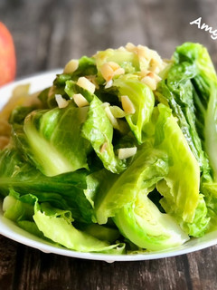 蒜炒高麗菜嬰（心）/家常菜 的食譜成品照片