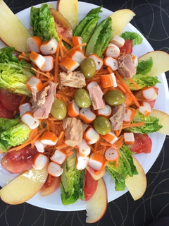 Una foto de Ensalada súper refrescante 😋