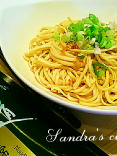 【愛在家裡麵x好勁道】古早味油蔥乾拌麵 的食譜成品照片