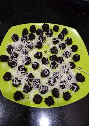 Foto resep Bola2 Coklat kukus DEBM/KETO