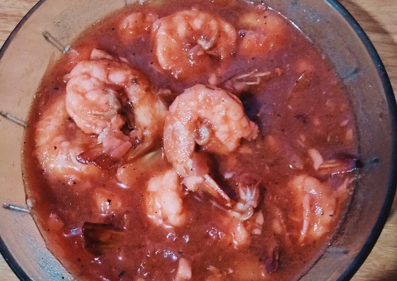 Udang saos asam manis