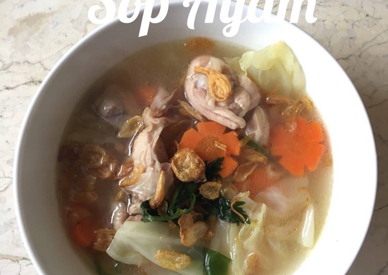 Sop Ayam Gurih 🐣🐣