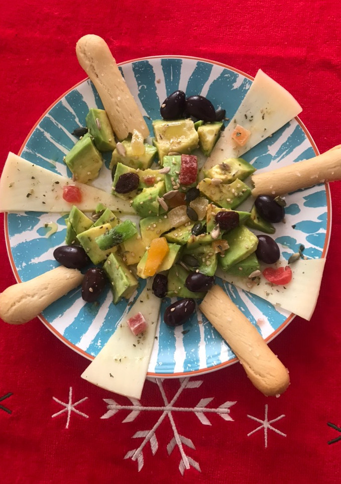 Una foto de Ensalada para la mesa de fiesta
