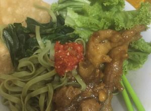 Foto resep Mie ayam kale plus ceker low carbo low fat