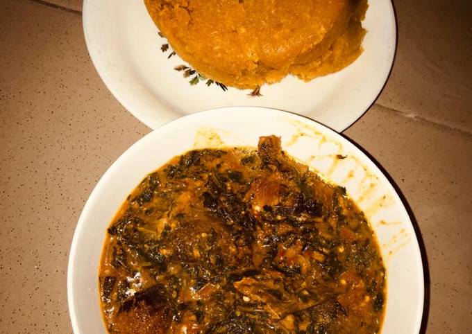 Recipe of Homemade Title:exotic ogbono soup
