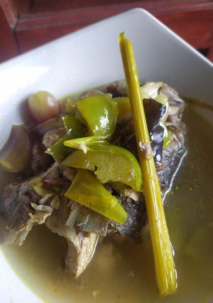 Foto resep Sup Kepala Ikan Salmon