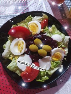 صورة لوصفة سلاطة خفيفة 😍❤️