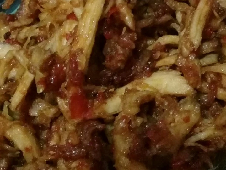 Cara Mudah Menyiapkan Resep Ayam Suwir Pedas Bumbu Sambal Terasi Goreng yang Sempurna Anti Ribet, Uenak Banget