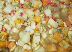 Una foto de Guiso vegano