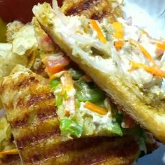 A picture of Chicken mayo sandwich.
