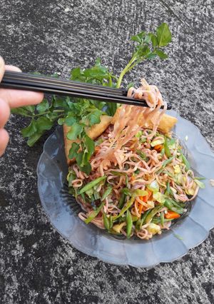 Foto resep Mie goreng buncis