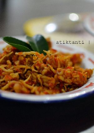 Foto resep Balado tempe teri