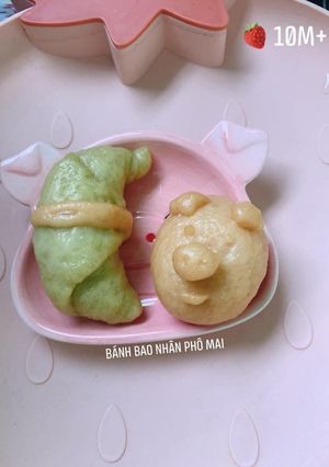 Hình của món Bánh bao em bé - ăn dặm cùng mẹ 🍓.