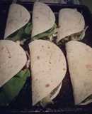 Wraps o Rapiditas de pollo y queso 🌮👌