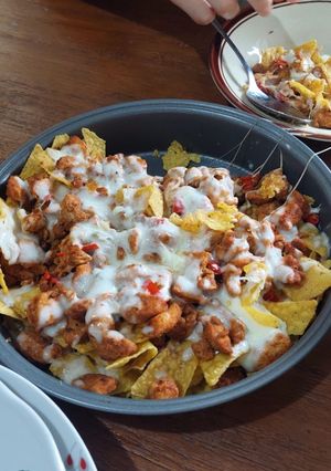 Foto resep Chicken fajitas nachos