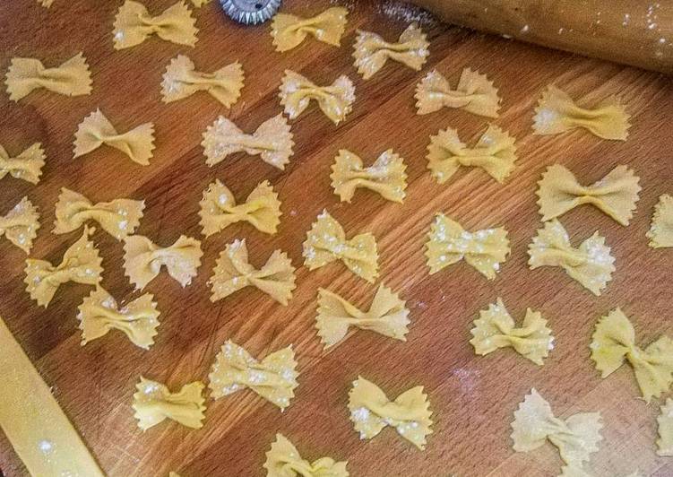 Farfalle allo zafferano