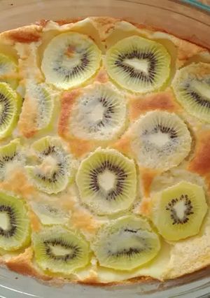 Une photo de Clafoutis aux kiwis