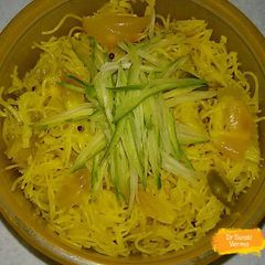 Raw Mango Vermicelli (Mamidikaya south indian dish) A picture of Raw Mango Vermicelli (Mamidikaya south indian dish).
