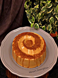عکسی از دستور کرم چیز کاپوچینو