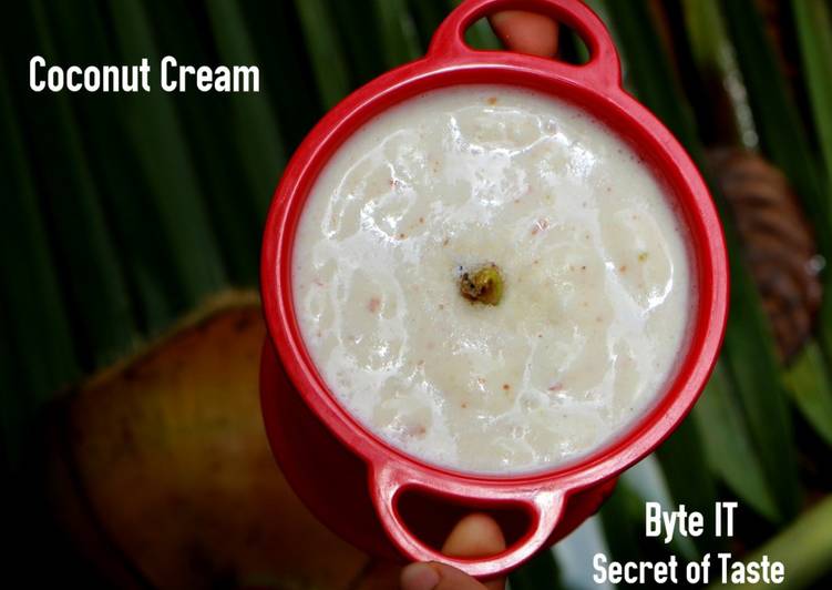 Simple Way to Prepare Favorite Coconut cream