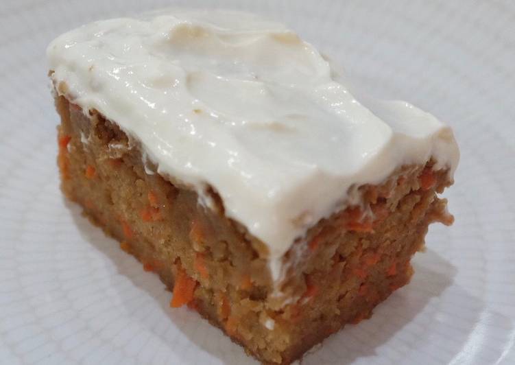 Cemilan anak (menu anak) healthy carrot cake