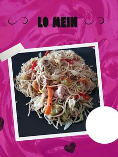 Foto de Lo mein de vegetais