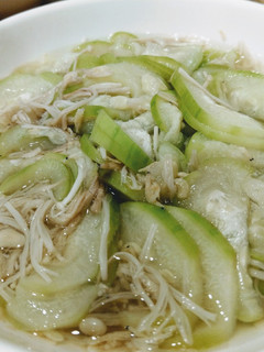 清甜蒸絲瓜（電鍋簡單料理） 的食譜成品照片